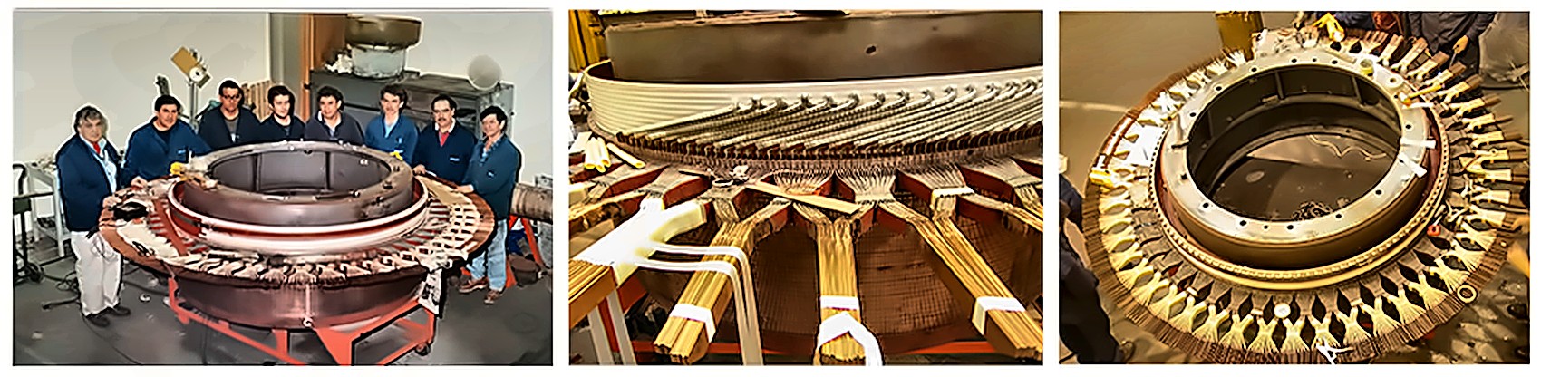 Reconstrucción colector motor DC 5000 HP