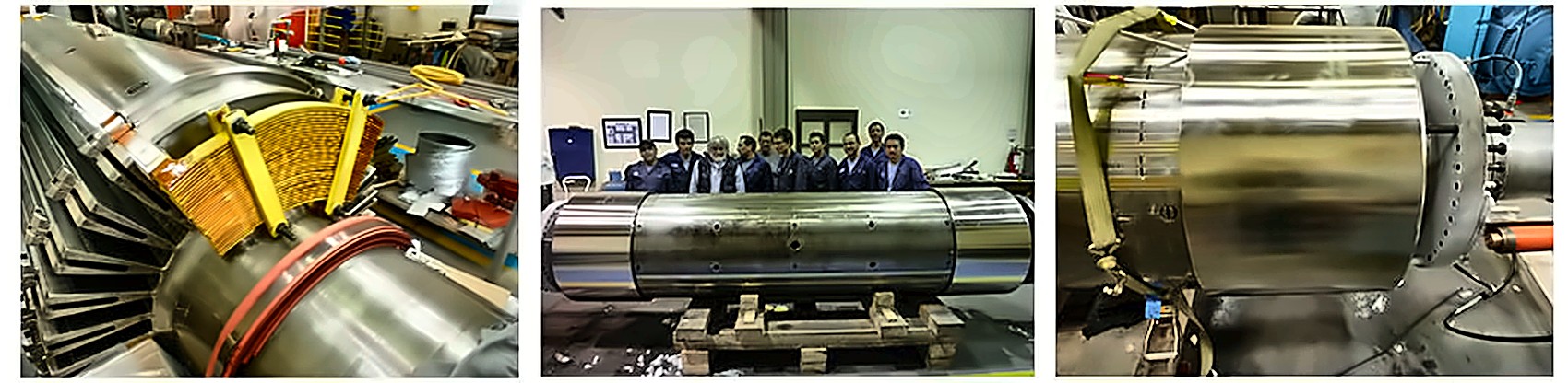 Reparación inducido de generador 45294 KVA