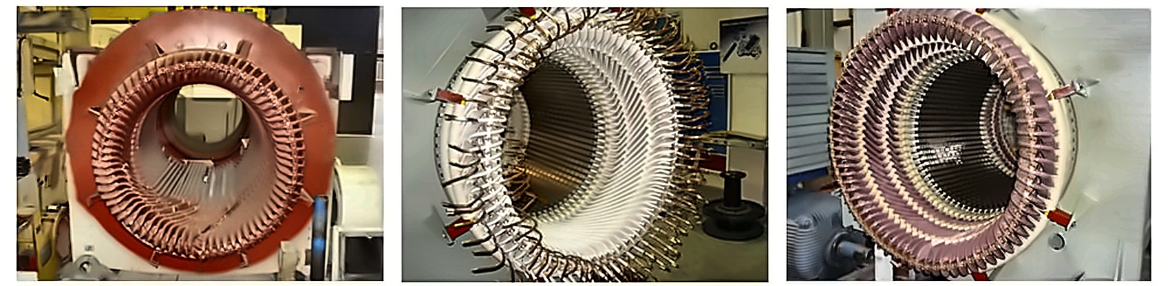 Reparación motor Siemens 2.7 MW 13.8 kV